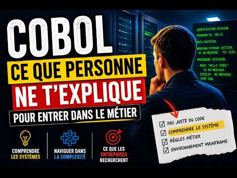 COBOL: What no one tells you to get into the profession