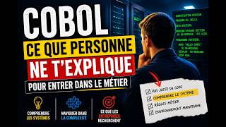 COBOL : ce que personne ne t’explique pour entrer dans le métier