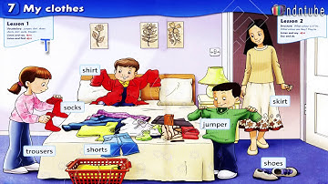 FIRST FRIENDS 1-- UNIT 7 --MY CLOTHES --LESSON 2