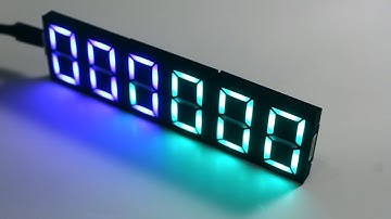 Neosegment Digit: Neosegment Digit is a modern take on the seven-segment display