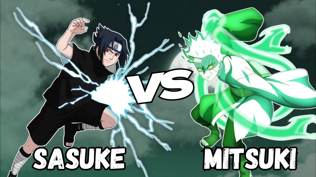 Sasuke Vs Mitsuki naruto fights - YouTube