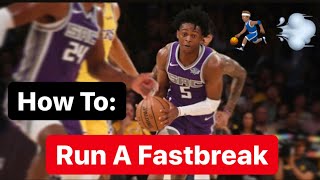 How To Properly Run A Fastbreak In Basketball Jp Productions