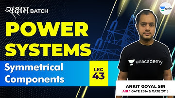 Symmetrical Components | Lec 43 | Power Systems | GATE EE/ECE 2021 Exam | Ankit Goyal