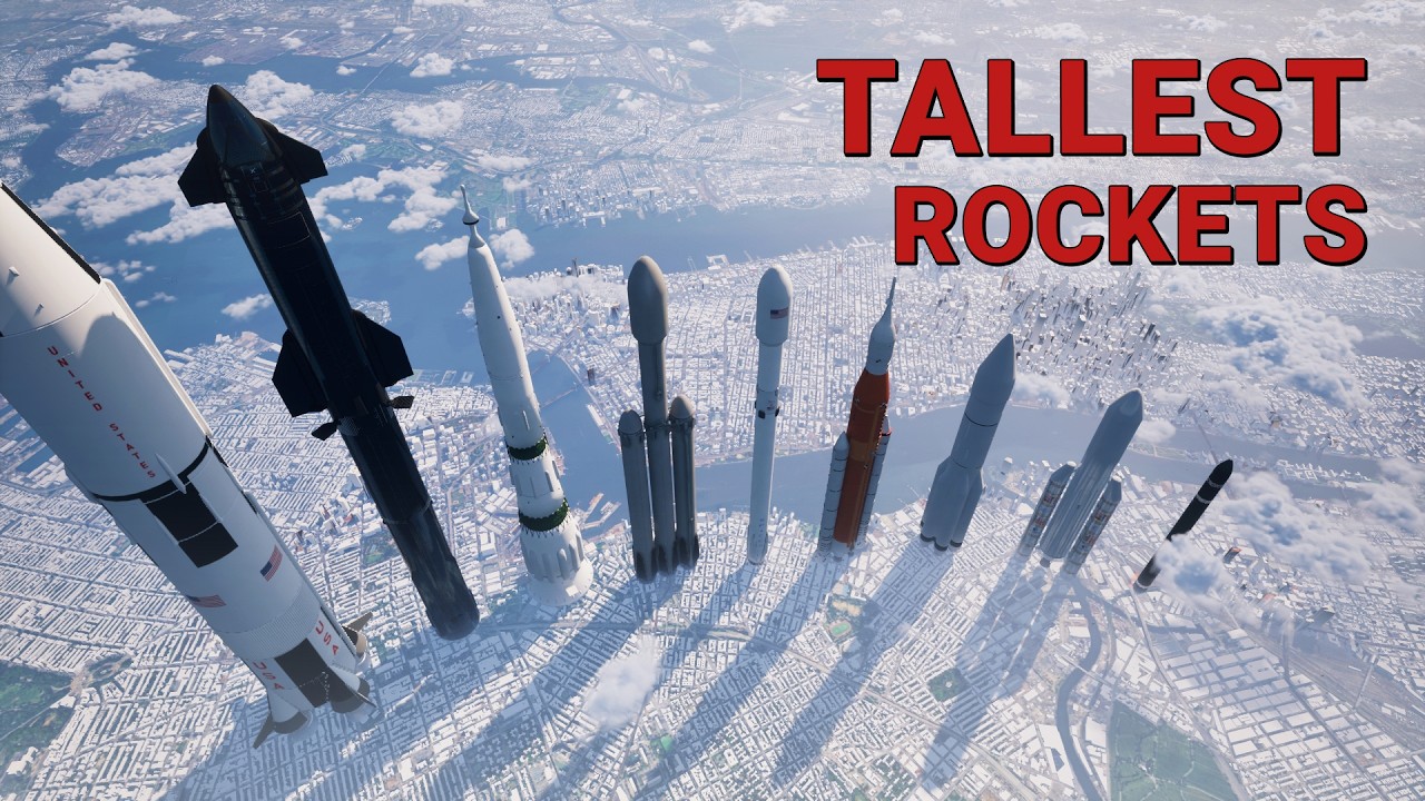 Largest Model Rockets The World’s Largest Rockets: A Size Comparison - YouTube