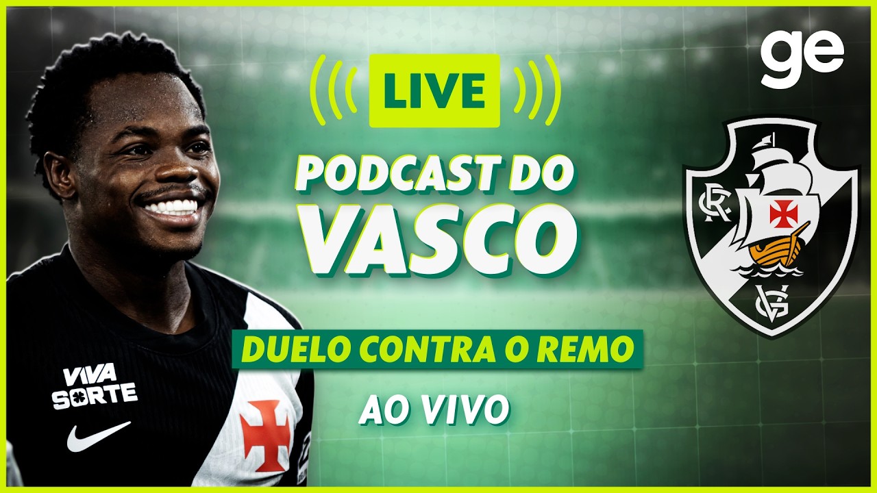 AO VIVO! GE VASCO ANALISA EMPATE COM O REMO PELO BRASILEIRÃO #podcast | ge.globo
