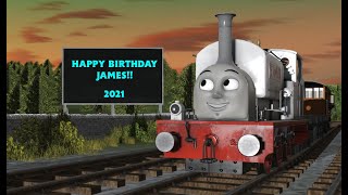 Happy Birthday James (2021) @ilovetrains323