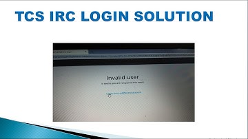 IRC Login Problems Solutions.