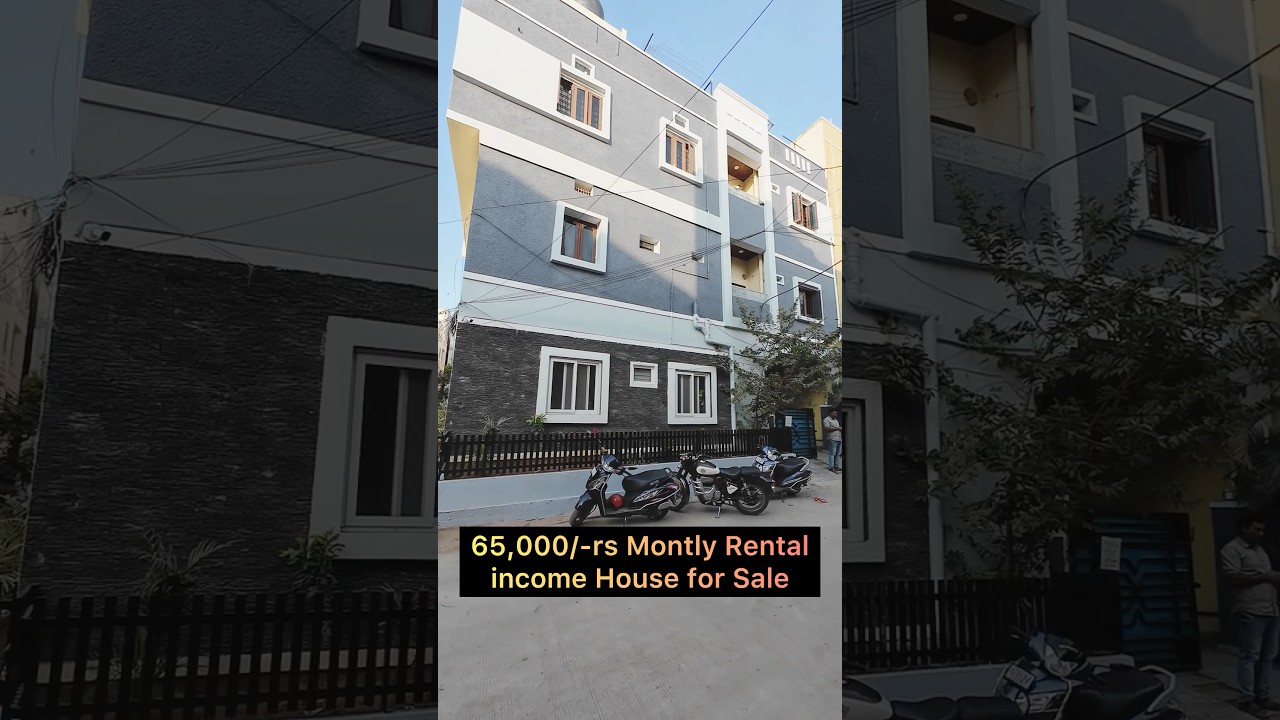 65,000/-rs Rental income HouseforSale in Kompally-Hyderabad