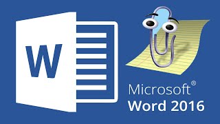 1- شرح واجهة برنامج Microsoft Word 2016