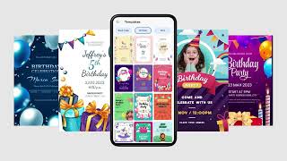 Digital Invitation Card Maker: Create Stunning E-Cards screenshot 4