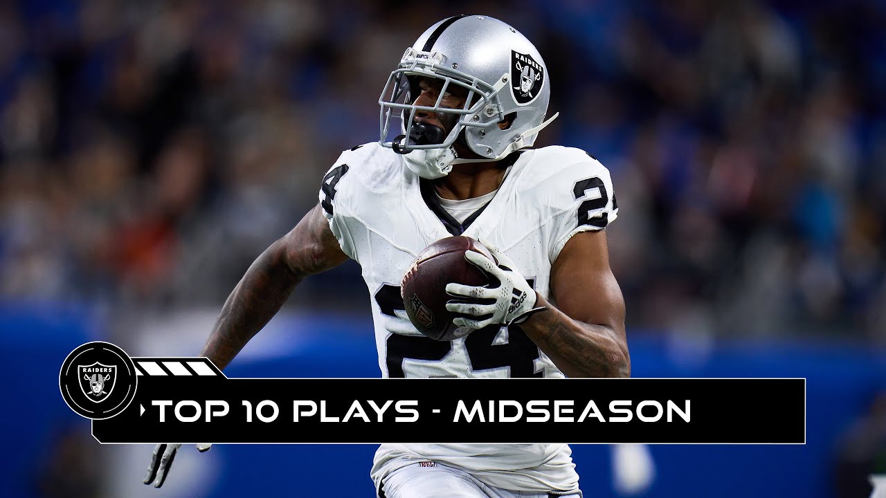 Raiders’ Top 10 Plays at Midseason 2023 Season Highlights NFL Win