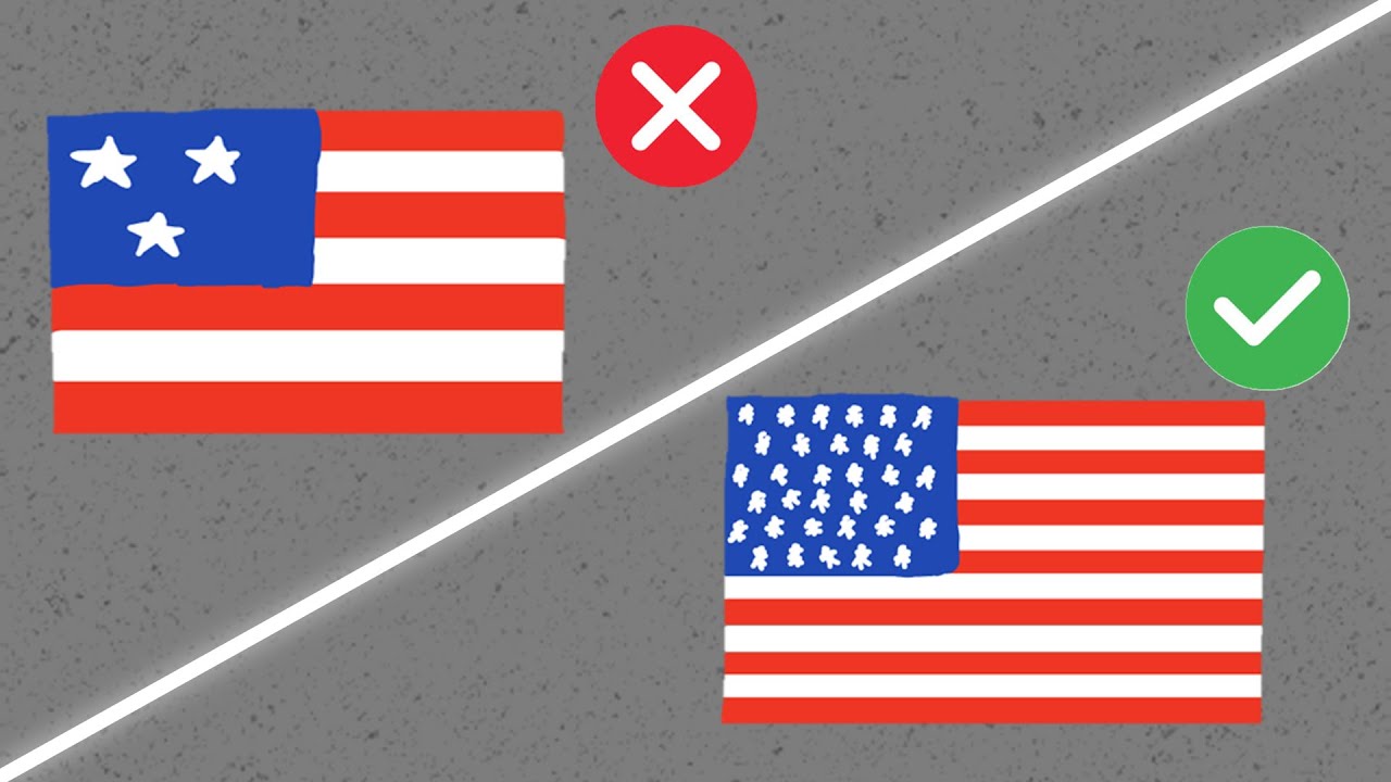 ASMR Drawing Flags From Memory!