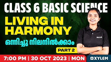 Class 6 Basic Science | Living in harmony/ഒന്നിച്ചു നിലനിൽക്കാം Part - 2 | Xylem Class 6