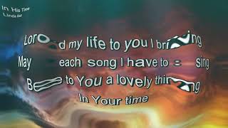 In His Time   Minus ONE