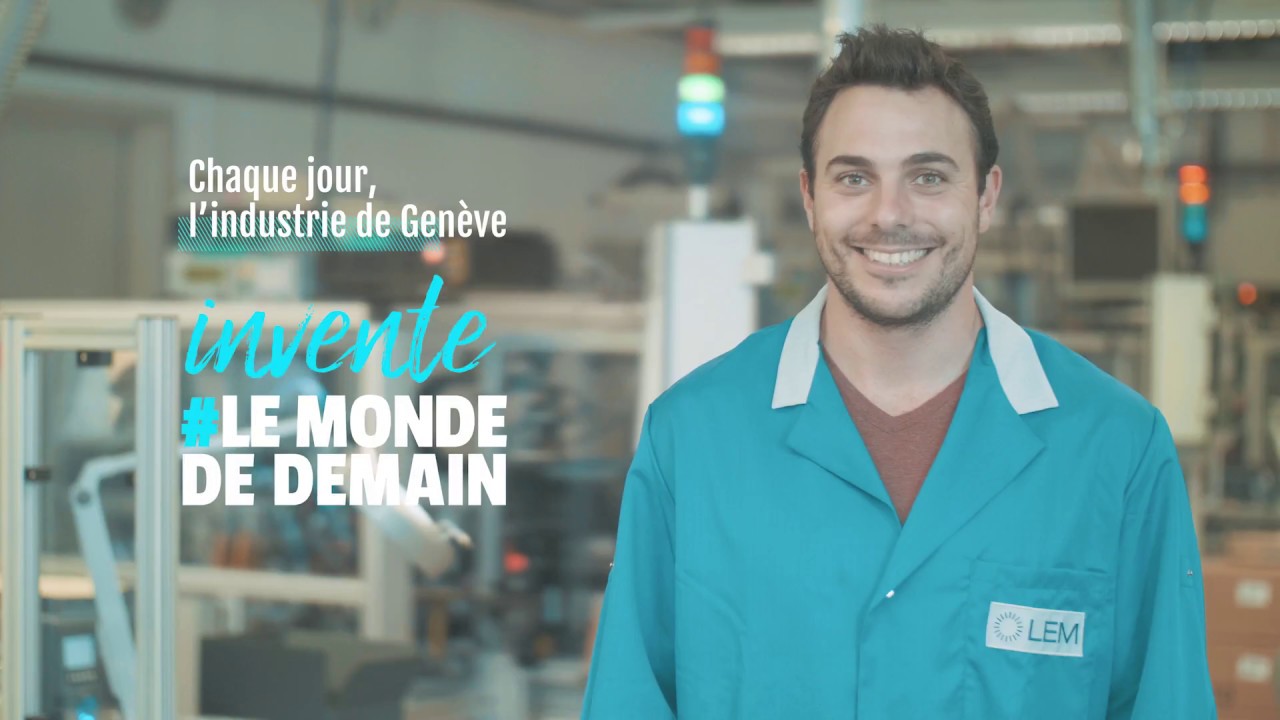 L'industrie de Genève #LeMondeDeDemain - Fabien Junior Buyer chez LEM ...