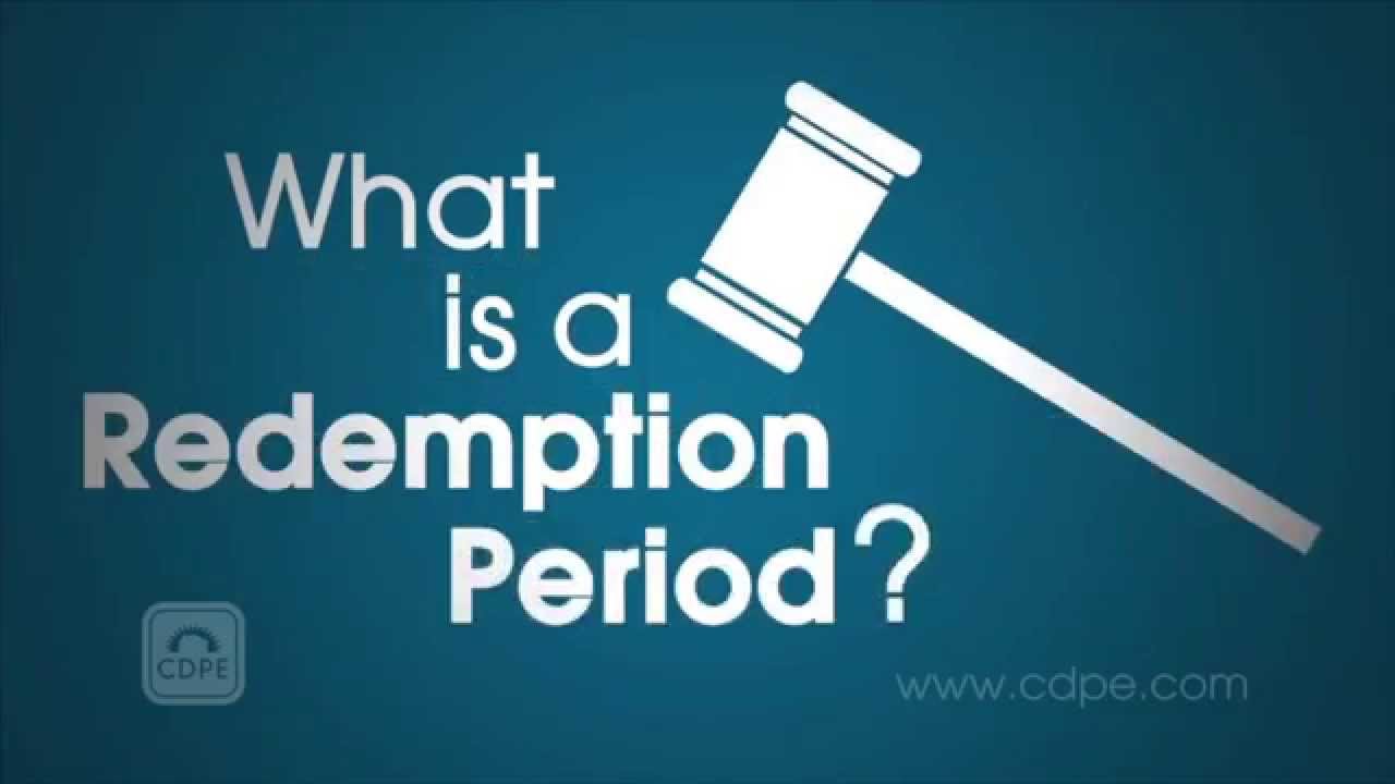 What Is A Redemption Period In A Foreclosure Ehow | redemption period explained youtube What Is A Redemption Period In A Foreclosure Ehow | redemption period explained youtube