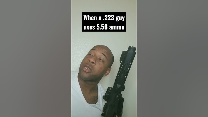 When a .223 guy uses 5.56 ammo.   #2ndamendment #conservative #pewpew #gun