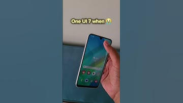 Thumbnail of When One UI 7 😭#oneui7