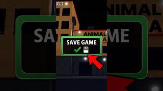 SAVE YOUR GAME in Animal Hospital! π₯ (Roblox)