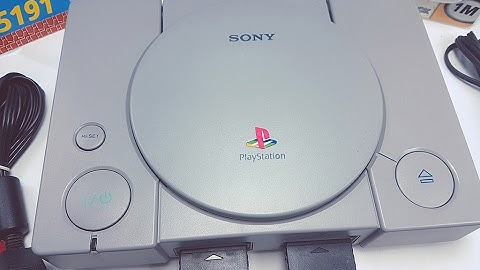 Máy PS1 CỰC ĐẸP - HỒI SINH SAU 20 NĂM