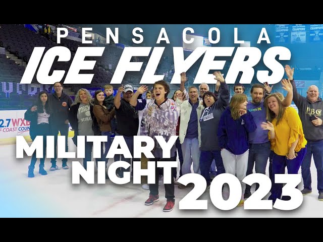 Pensacola Ice Flyers - 🇺🇸 Military Appreciation Night is just