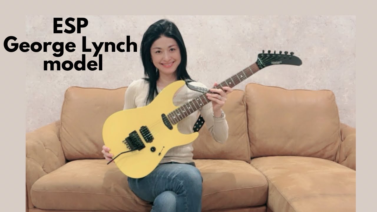 ギター紹介】「ESPGeorge Lynch model」西尾祐理子 - YouTube