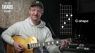 Download Lagu Pain-Free Triads | 9 Ways to Play a Major Chord - Session 1 MP3