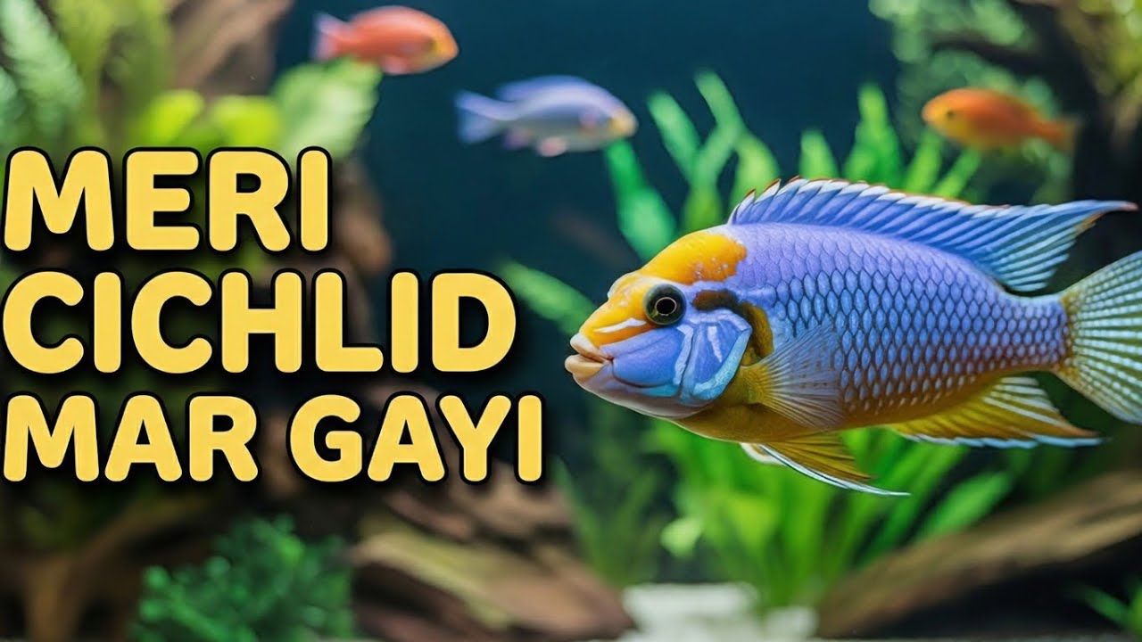 Meri Electric Blue Cichlid Mar Gayi 😢 | Tank Problems & Solution