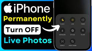 iPhone Settings Tutorial 2026 | Permanently Turn Off Live Photos on iPhone | iPhone Camera Tips
