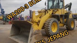 Dijual Wheel Loader Komatsu WA200-3 Tahun 2004 Build Up Eks Jepang di Jakarta - 0813.4724.3354