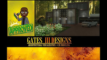Sketchup Modeling Modern Villa 4