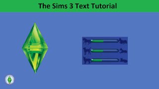 The Sims 3 Text Tutorial: Pet Aging