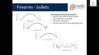 Pattern Evidence Research in CSAFE-An Update