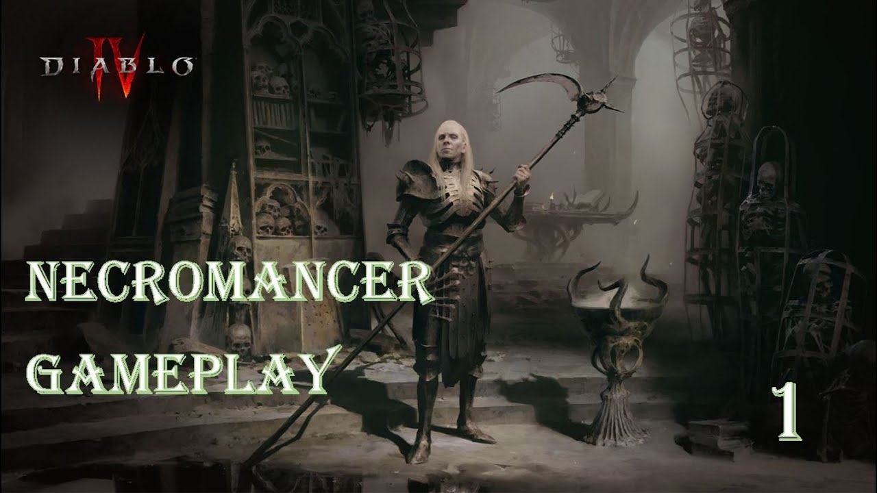 DIABLO IV Beta | Necromancer Walkthrough Part 1 [4K60] - No Commentary ...