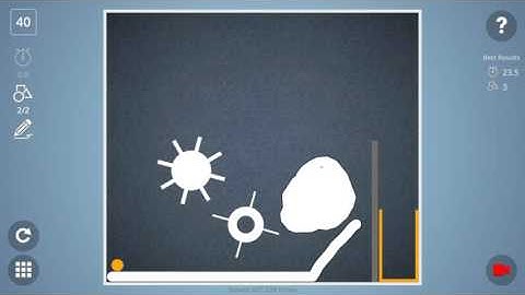 Check out how I solved level 40 in Brain It On! #BrainItOn