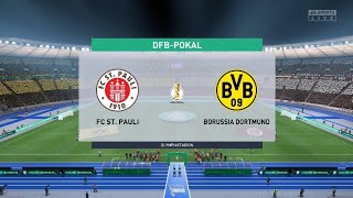 FC St Pauli vs Borussia Dortmund | DBF Pokal 18 January 2022 | Full highlights