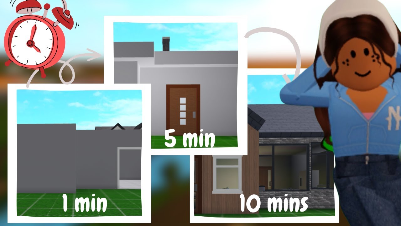 Can I build a house in 1, 5, and 10 minutes YouTube