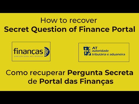 Video: How To Recover A Secret Question