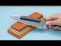 How to Sharpen a Knife with a Whetstone Quickly and Effectively in Just 2 Minutes!