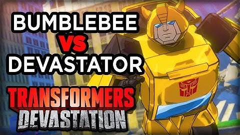 Bumblebee vs  Devastator - Transformers Devastation Gameplay