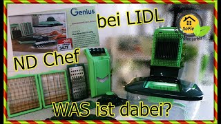 Aus dem TV - LIDL Angebot Nicer Dicer Chef 13-teilig WAS ist dabei? SoFie Haushalt Unperfekt Perfekt