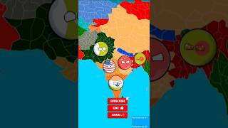 Whole country milkar India per Kiya attack ko #countryballs #asiacountry #hindifacts #indai