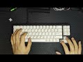 Xinmeng M71 Outemu jade whites