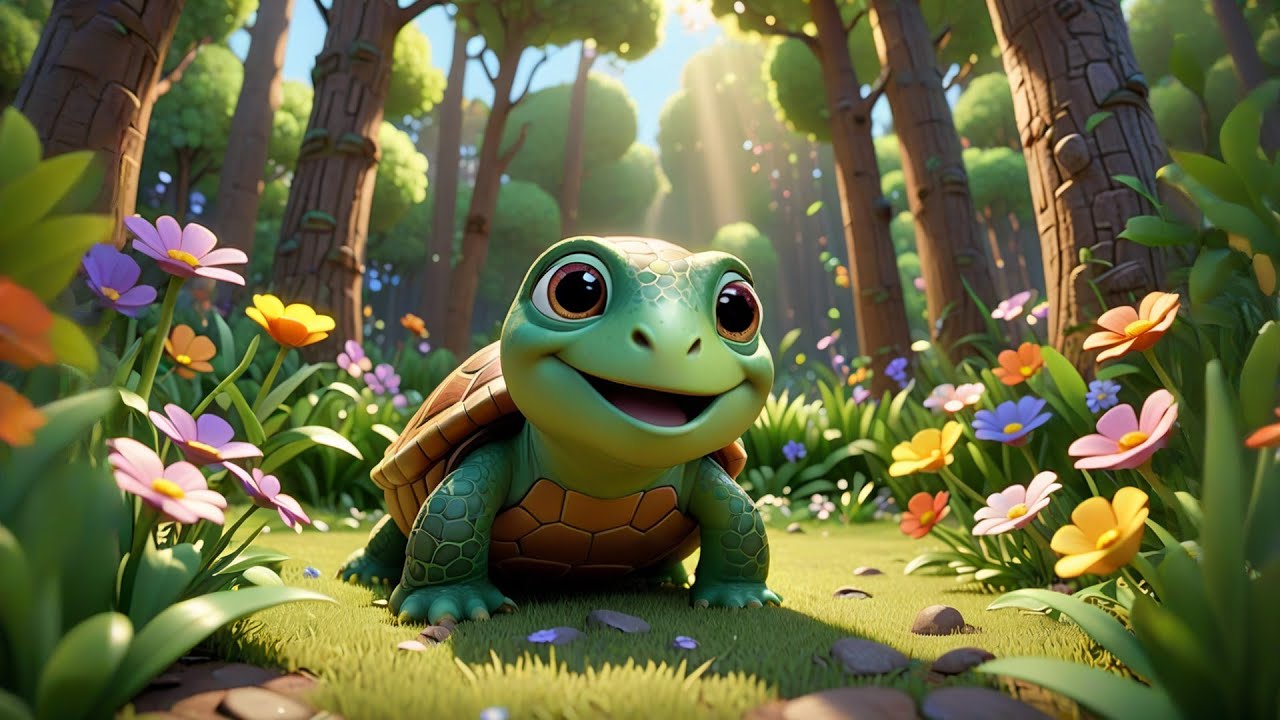 Tutu Turtle Finds a Leaf | Nature Song for Kids | Baby Songs and Educational Rhymes