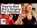 Media Outraged That Charlotte Church Sang For Palestinian Freedom