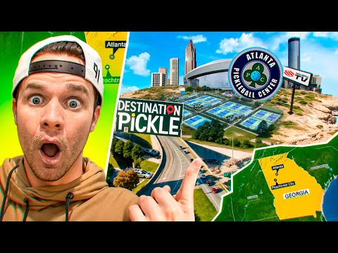 Atlanta Pickleball Is HOT 🔥 💯 This Facility Is AMAZING 😍 | Destination Pickle