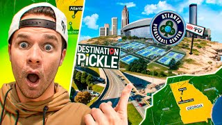 Atlanta Pickleball Is HOT 🔥 💯 This Facility Is AMAZING 😍 | Destination Pickle