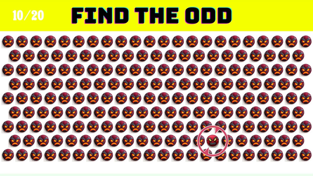🧠 Find the Odd One Out | Can You Spot It?