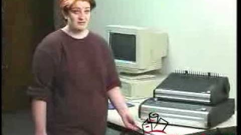 GBC MP2000 Modular Binding Punch Customer Testimonial Video