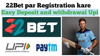 22Bet how to play | 22Bet app | 22Bet I'd kaise banaye | 22Bet deposit and withdrawal screenshot 3